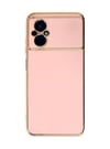 Xiaomi Poco M5 Uyumlu Kılıf Volet Silikon - Pembe Belirtilmemiş