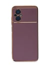 Xiaomi Poco M5 Uyumlu Kılıf Volet Silikon - Mor Belirtilmemiş