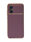 Xiaomi Poco M5 Uyumlu Kılıf Volet Silikon - Mor Belirtilmemiş
