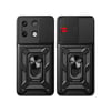 Xiaomi Poco M6 Pro 4g Uyumlu Kılıf Pars Lens Yüzüklü Silikon - Gold Belirtilmemiş