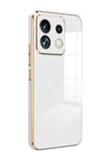 Xiaomi Poco M6 Pro 4g Uyumlu Kılıf Volet Silikon - Beyaz Belirtilmemiş