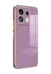 Xiaomi Poco M6 Pro 4g Uyumlu Kılıf Volet Silikon - Mor Belirtilmemiş