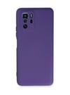 Xiaomi Poco X3 Gt Uyumlu Kılıf Nano İçi Kadife Silikon - Mor Belirtilmemiş