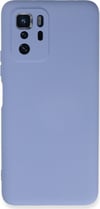 Xiaomi Poco X3 Gt Uyumlu Kılıf Nano İçi Kadife Silikon - Lila Belirtilmemiş