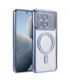 Xiaomi Poco X6 Pro Uyumlu Joke Simli Magneticsafe Kılıf - Mavi Belirtilmemiş