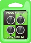 Xiaomi Poco X6 Pro Uyumlu Raze Metal Kamera Lens - Gümüş