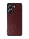Xiaomi Poco X7 Pro Uyumlu Kılıf Aras Deri Kapak - Bordo Belirtilmemiş