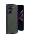 Xiaomi Poco X7 Pro Uyumlu Kılıf Aras Deri Kapak - Koyu Yeşil Belirtilmemiş