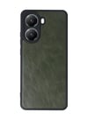 Xiaomi Poco X7 Pro Uyumlu Kılıf Aras Deri Kapak - Koyu Yeşil Belirtilmemiş
