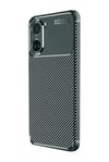 Xiaomi Poco X7 Pro Uyumlu Kılıf Auto Focus Karbon Kapak - Koyu Yeşil Belirtilmemiş