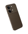 Xiaomi Poco X8 Pro Max Uyumlu Auto Focus Karbon Kapak - Kahverengi Belirtilmemiş