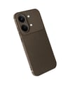 Xiaomi Poco X8 Pro Max Uyumlu Auto Focus Karbon Kapak - Kahverengi Belirtilmemiş