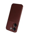 Xiaomi Poco X8 Pro Uyumlu Auto Focus Karbon Kapak - Bordo Belirtilmemiş