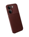 Xiaomi Poco X8 Pro Uyumlu Auto Focus Karbon Kapak - Bordo Belirtilmemiş