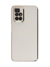 Xiaomi Redmi 10 2022 Uyumlu Kılıf Volet Silikon - Beyaz Belirtilmemiş