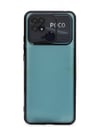Xiaomi Redmi 10c Uyumlu Kılıf Lensli Silikon - Siyah Belirtilmemiş