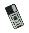 Xiaomi Redmi 10c Uyumlu Kılıf Pars Lens Yüzüklü Silikon - Yeşil Belirtilmemiş