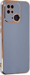 Xiaomi Redmi 10c Uyumlu Kılıf Volet Silikon - Mavi Belirtilmemiş