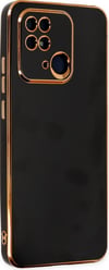 Xiaomi Redmi 10c Uyumlu Kılıf Volet Silikon - Siyah Belirtilmemiş
