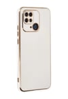 Xiaomi Redmi 10c Uyumlu Kılıf Volet Silikon - Beyaz Belirtilmemiş