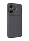 Xiaomi Redmi 13 4g Uyumlu Kılıf Auto Focus Karbon Kapak - Gri Belirtilmemiş