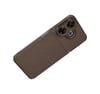 Xiaomi Redmi 13 4g Uyumlu Kılıf Auto Focus Karbon Kapak - Kahverengi Belirtilmemiş