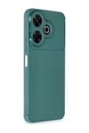 Xiaomi Redmi 13 4g Uyumlu Kılıf Auto Focus Karbon Kapak - Koyu Yeşil Belirtilmemiş