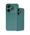 Xiaomi Redmi 13 4g Uyumlu Kılıf Auto Focus Karbon Kapak - Koyu Yeşil Belirtilmemiş