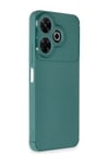 Xiaomi Redmi 13 4g Uyumlu Kılıf Auto Focus Karbon Kapak - Koyu Yeşil Belirtilmemiş
