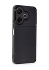 Xiaomi Redmi 13 4g Uyumlu Kılıf Auto Focus Karbon Kapak - Siyah Belirtilmemiş