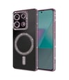 Xiaomi Redmi 13c Uyumlu Joke Simli Magneticsafe Kılıf - Pembe Belirtilmemiş