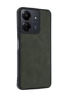 Xiaomi Redmi 13c Uyumlu Kılıf Aras Deri Kapak - Açık Yeşil Belirtilmemiş
