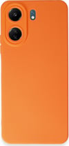 Xiaomi Redmi 13c Uyumlu Kılıf Nano İçi Kadife Silikon - Turuncu Belirtilmemiş
