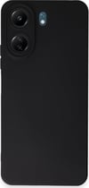 Xiaomi Redmi 13c Uyumlu Kılıf Nano İçi Kadife Silikon - Siyah Belirtilmemiş