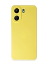 Xiaomi Redmi 13c Uyumlu Kılıf Nano İçi Kadife Silikon - Sarı Belirtilmemiş