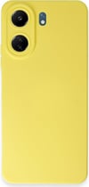 Xiaomi Redmi 13c Uyumlu Kılıf Nano İçi Kadife Silikon - Sarı Belirtilmemiş