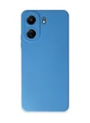 Xiaomi Redmi 13c Uyumlu Kılıf Nano İçi Kadife Silikon - Mavi Belirtilmemiş