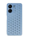 Xiaomi Redmi 13c Uyumlu Kılıf Petek Silikon Kapak - Mavi Belirtilmemiş