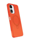 Xiaomi Redmi 13c Uyumlu Regal Magsafe Standlı Kapak - Turuncu Belirtilmemiş