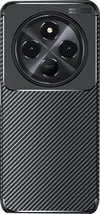 Xiaomi Redmi 14c Uyumlu Kılıf Auto Focus Karbon Kapak - Siyah Belirtilmemiş