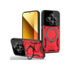 Xiaomi Redmi 14c Uyumlu Kılıf Joy Lens Standlı Kapak - Kırmızı Belirtilmemiş