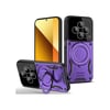 Xiaomi Redmi 14c Uyumlu Kılıf Joy Lens Standlı Kapak - Mor Belirtilmemiş