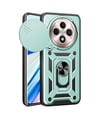 Xiaomi Redmi 14c Uyumlu Kılıf Pars Lens Yüzüklü Silikon - Yeşil Belirtilmemiş
