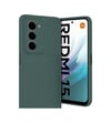 Xiaomi Redmi 15 4g Uyumlu Auto Focus Karbon Kapak - Koyu Yeşil Belirtilmemiş