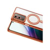 Xiaomi Redmi 15 4g Uyumlu Joke Simli Magneticsafe Kılıf - Turuncu Belirtilmemiş