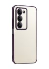 Xiaomi Redmi 15 4g Uyumlu Lensli Silikon - Mor Belirtilmemiş
