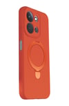 Xiaomi Redmi 15c 4g Uyumlu Regal Magsafe Standlı Kapak - Turuncu Belirtilmemiş