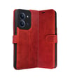 Xiaomi Redmi 15c 4g Uyumlu Trend S Plus Kapaklı Kılıf - Kırmızı Belirtilmemiş