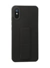Xiaomi Redmi 9a Uyumlu Kılıf Mega Standlı Silikon - Siyah Belirtilmemiş