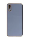 Xiaomi Redmi 9a Uyumlu Kılıf Volet Silikon - Mavi Belirtilmemiş